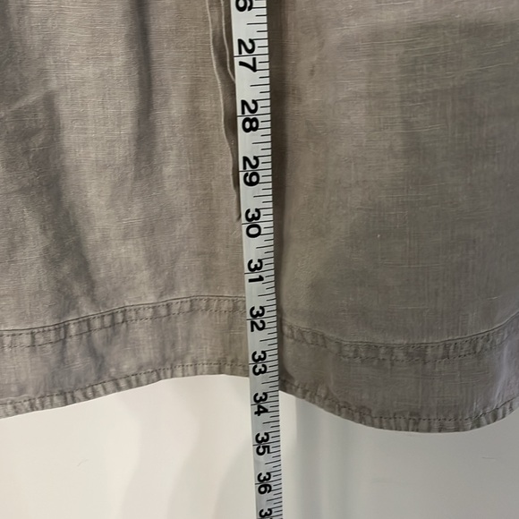 RACHEL ZOE Linen dress in soft powdery grey - Picture 10 of 11